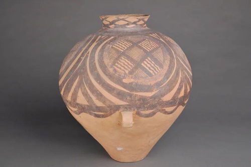 马家窑文化马厂类型黑红彩四大圈纹彩陶罐 天水市博物馆馆藏精品文物鉴赏